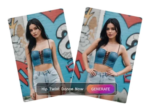 AI Hip Twist Dance Video Generator