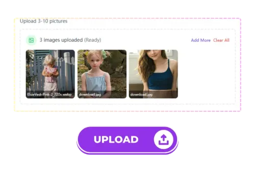 Upload 3–10 Images