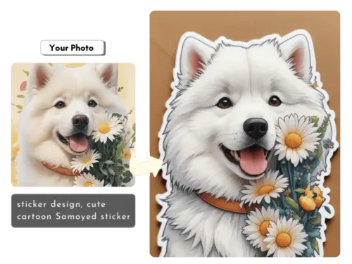 Easily Create Custom Stickers with Simple Prompts