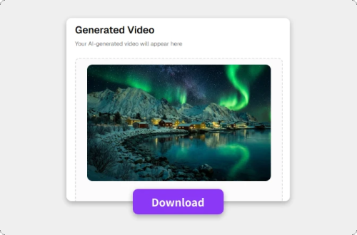 Generate and Download Video
