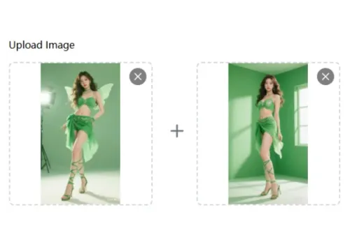 Upload Start and End Images