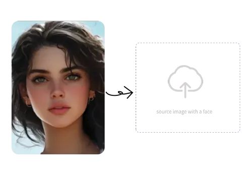 Step 1 Upload the Target Face Image