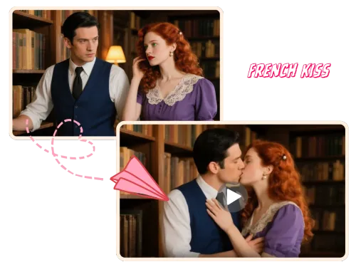 AI French Kiss Generator Create Romantic Videos