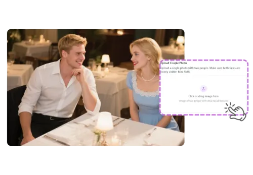 Step 1: Upload a Two-Person Photo