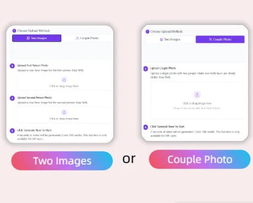 Step 1: Upload a Portrait Photo