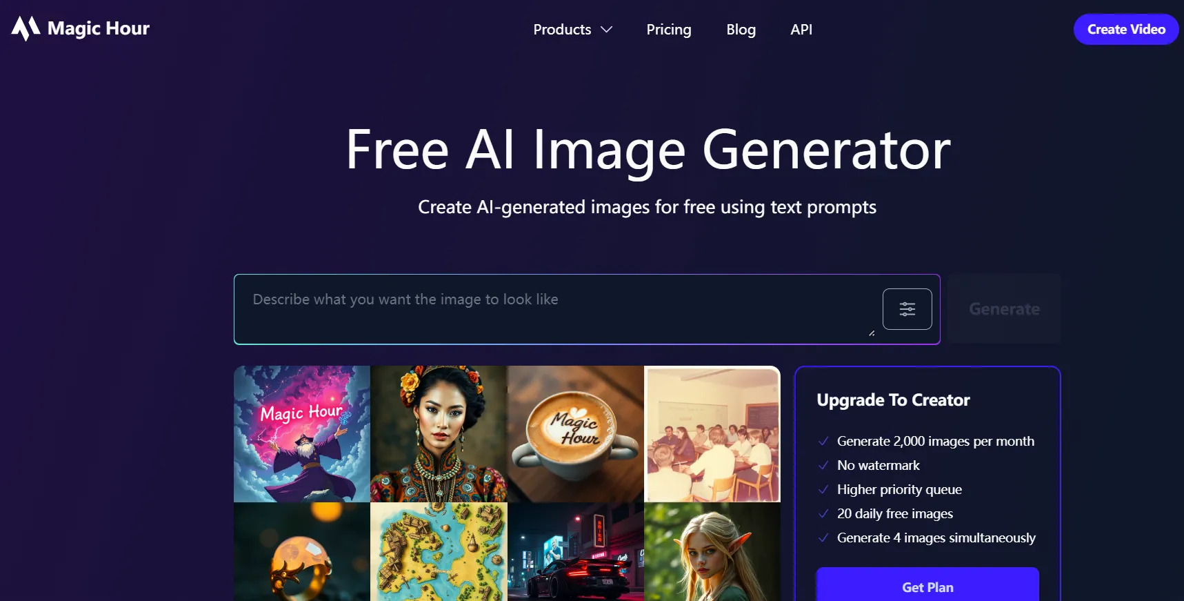 Best Free AI Image Generators No Restrictions-Magic Hour AI