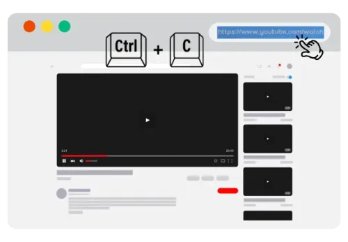 Step 1: Copy the YouTube Video URL