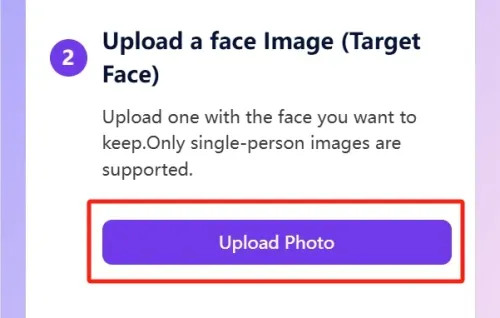 Upload a Face Image
