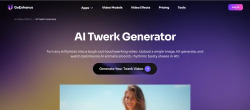GoEnhance AI - High-Resolution AI Twerk Generator