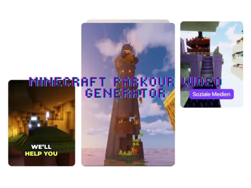 AI Minecraft Parkour Video Maker for Gamers and Creators