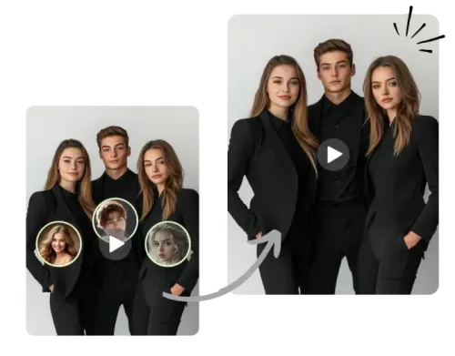 Multiple Video Face Swap