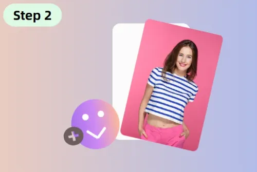 ステップ2: 顔替え用の画像をアップロード