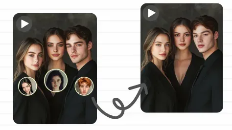 Video Multiple Face Swap